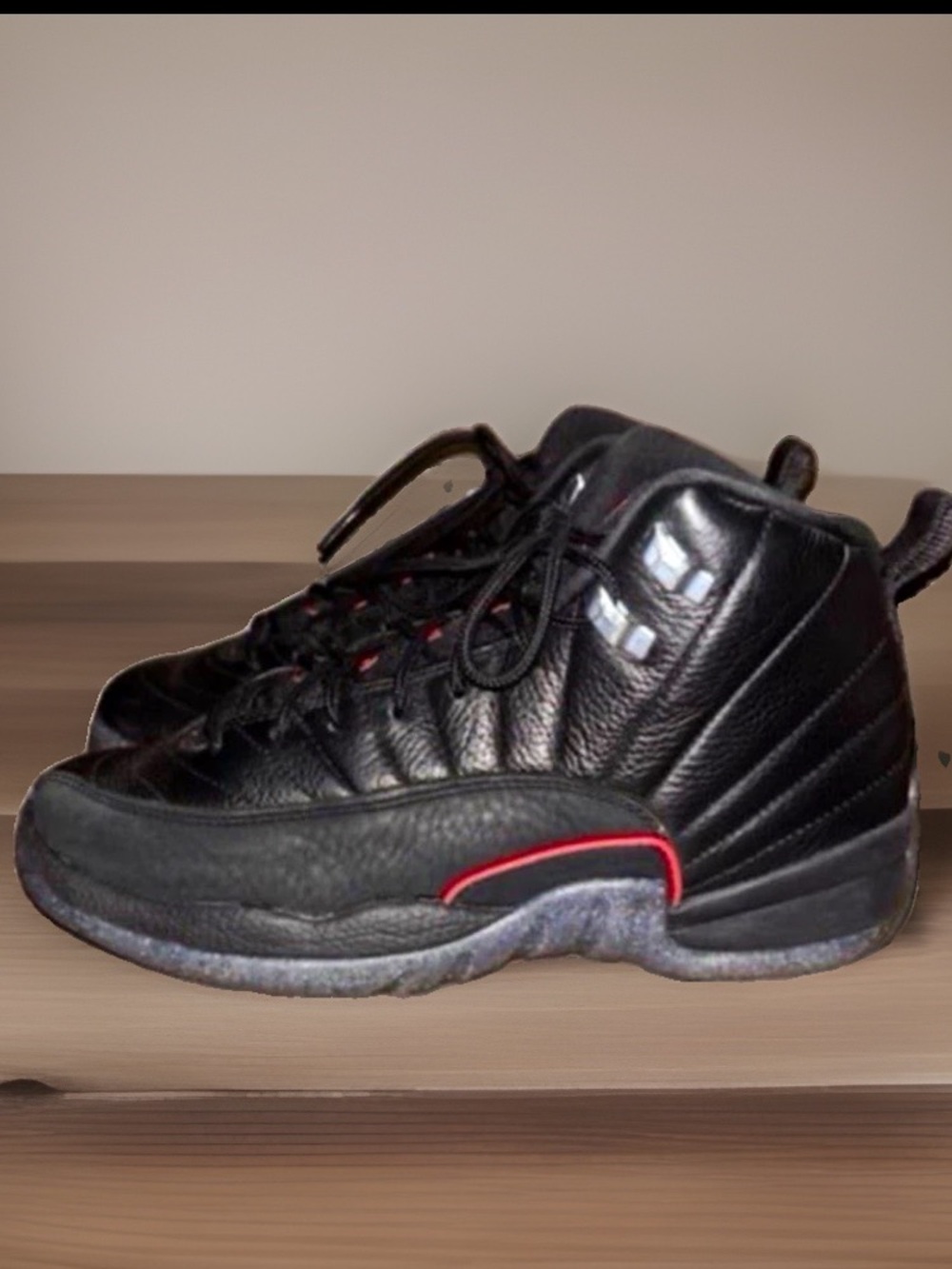 Air Jordan 12 Retro Utility 'Grind' sneakers. Youth size 7Y